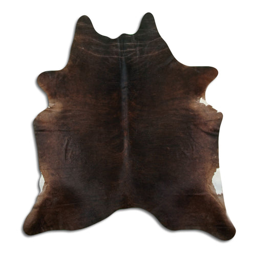 Brown Cowhide Rug XL