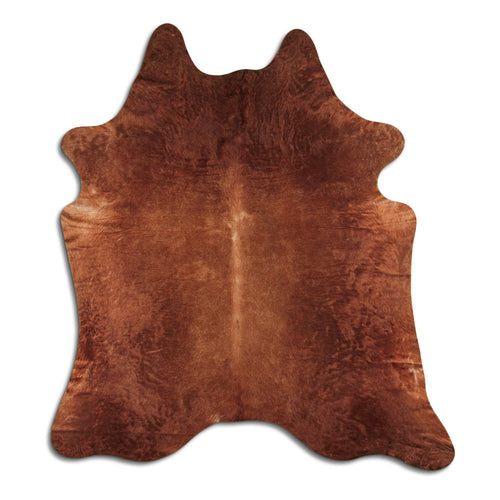Brown Cowhide Rug XXL