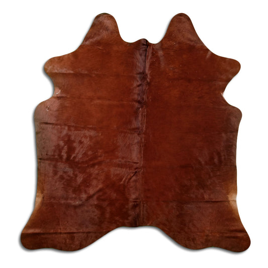 Brown Cowhide Rug M