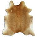 Brown Cowhide Rug L