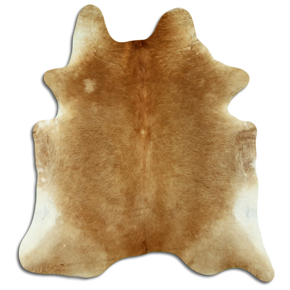 Brown Cowhide Rug L