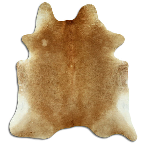 Brown Cowhide Rug L