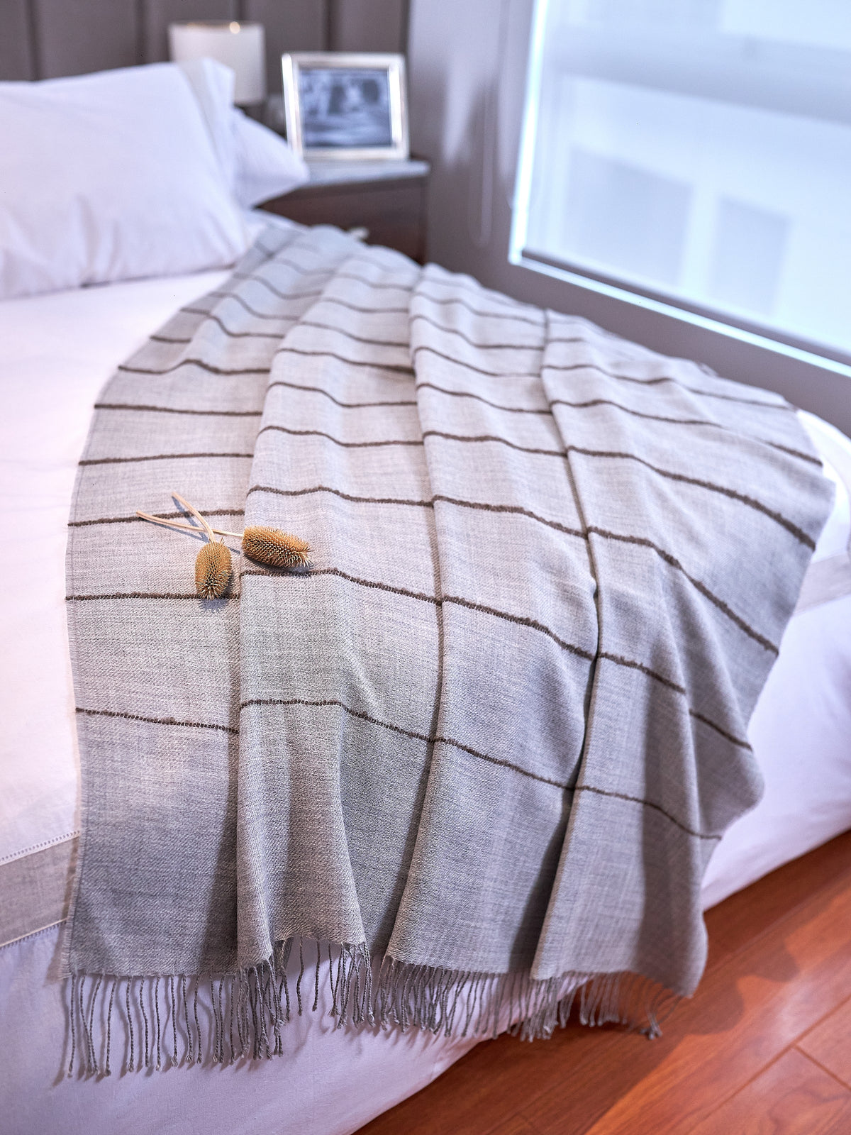 Baby Alpaca Throw “Classic Bouclé”