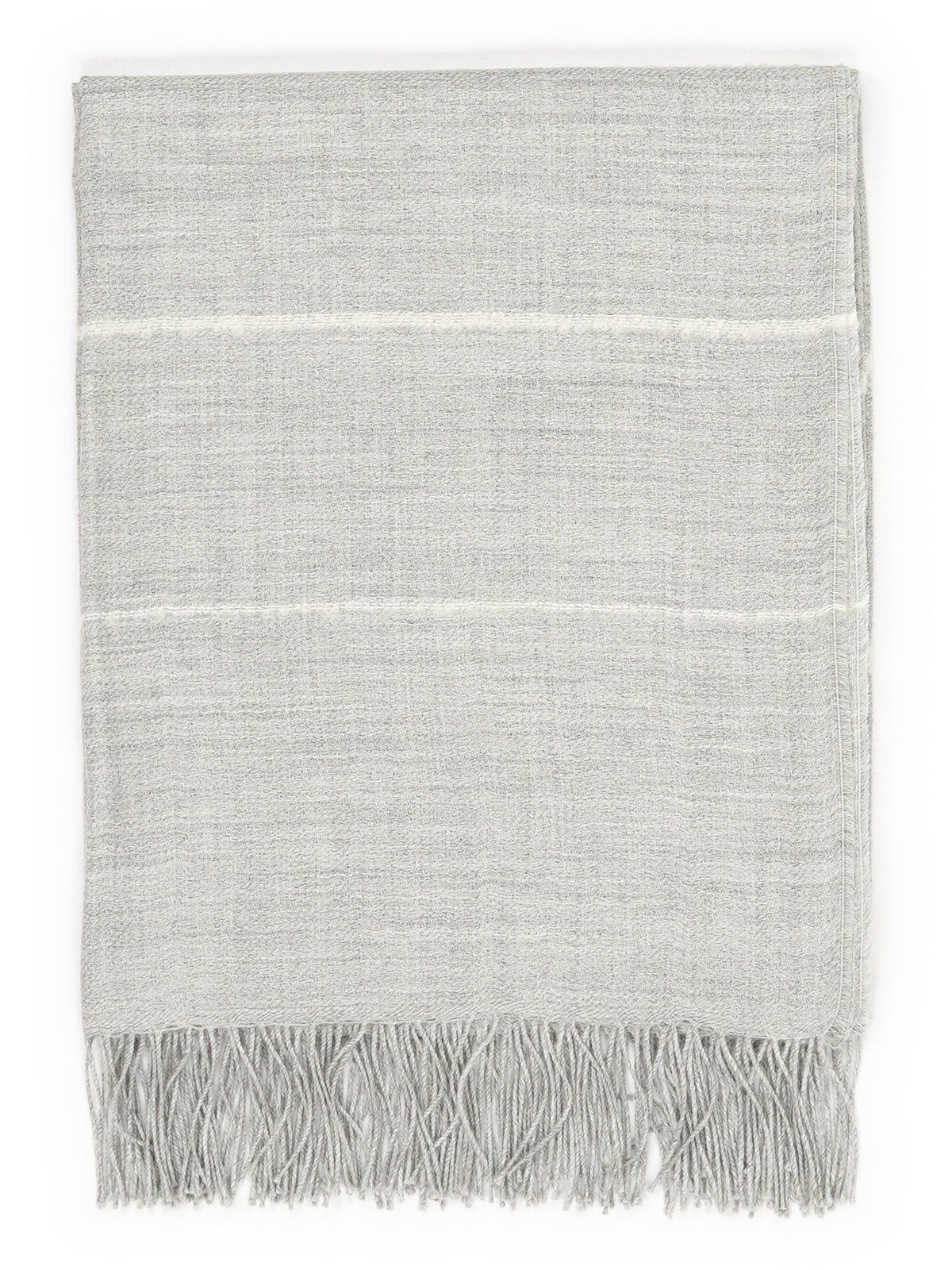 Baby Alpaca Throw “Classic Bouclé” – folded
