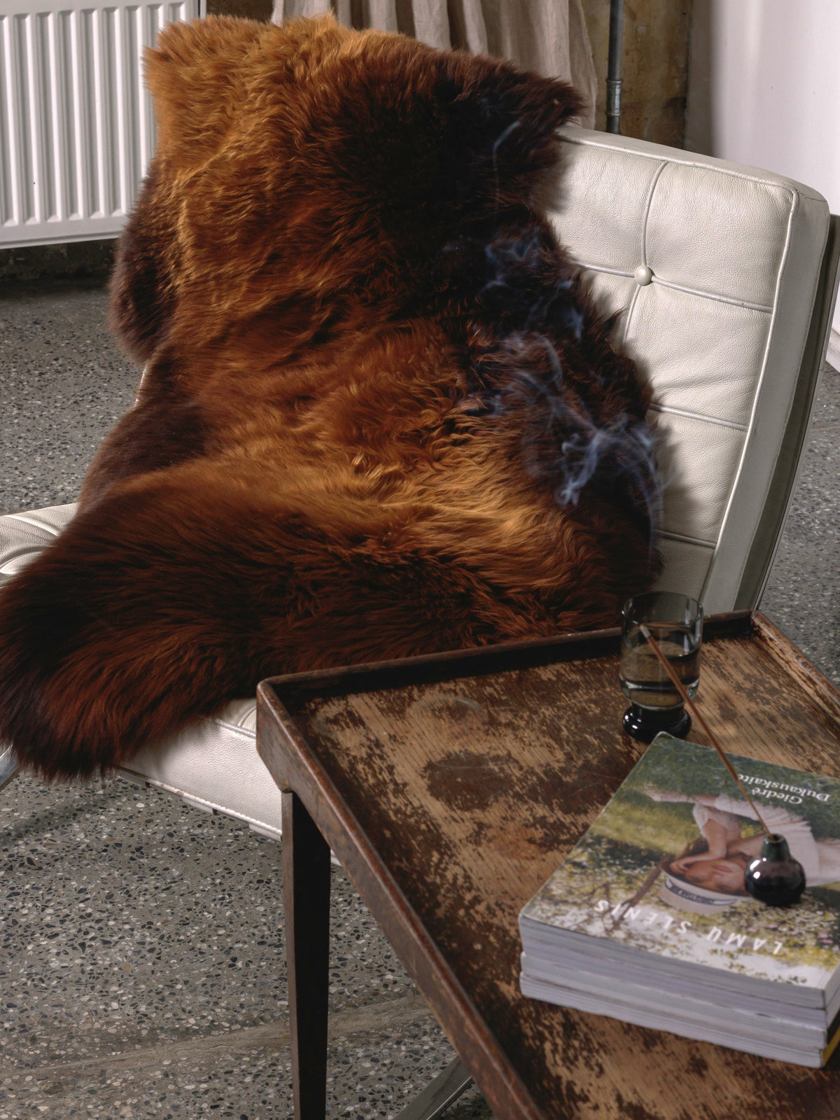 Scandinavian Sheepskin Rusty