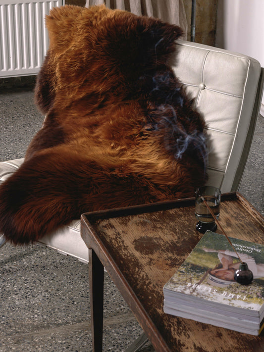 Scandinavian Sheepskin Rusty