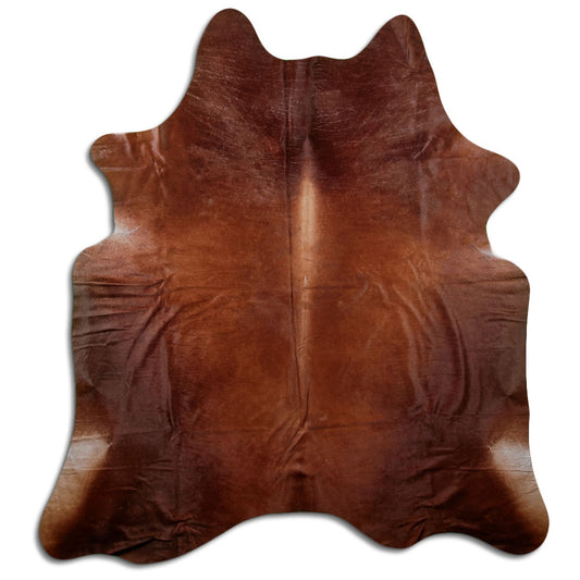 Brown Cowhide Rug XXL