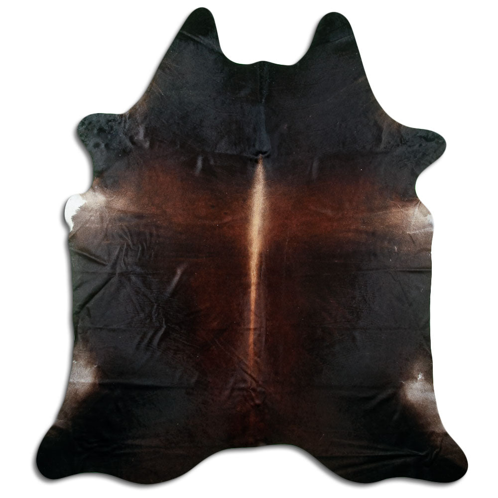 Brown Cowhide Rug XXL
