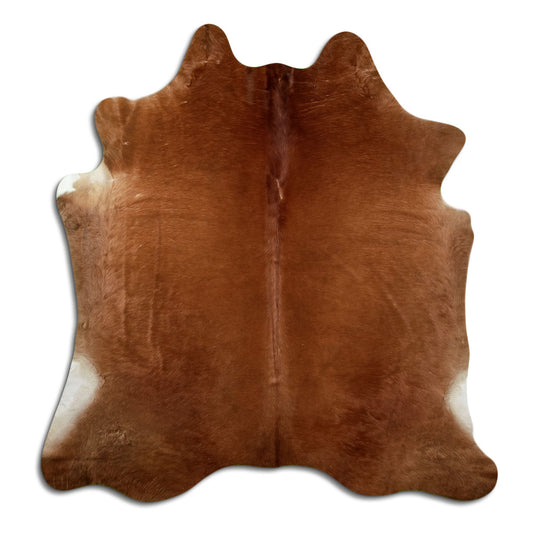 Brown Cowhide Rug XL
