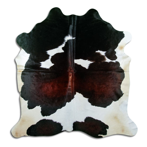 Tricolor Cowhide Rug L