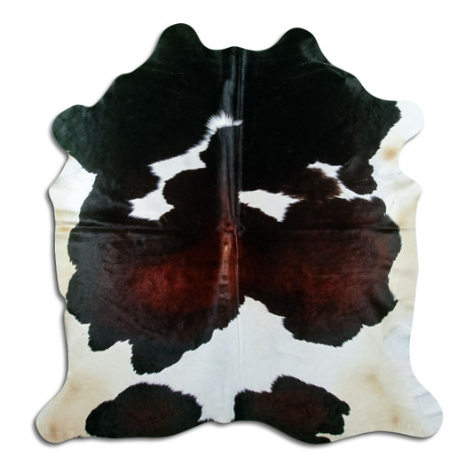 Tricolor Cowhide Rug L