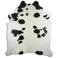 Black & White Cowhide Rug XXXL