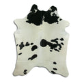 Black & White Cowhide Rug XL