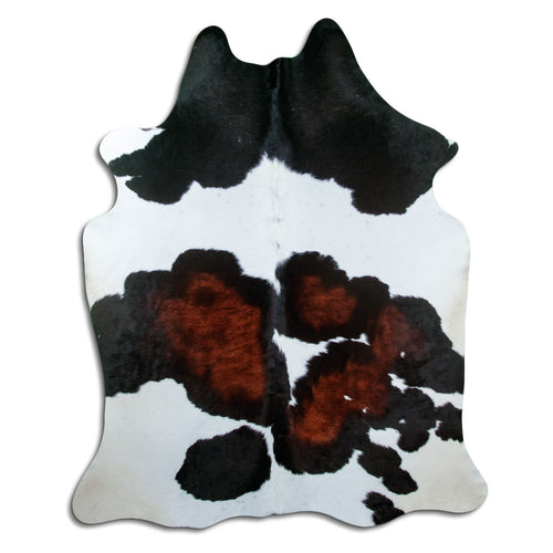 Tricolor Cowhide Rug XXL