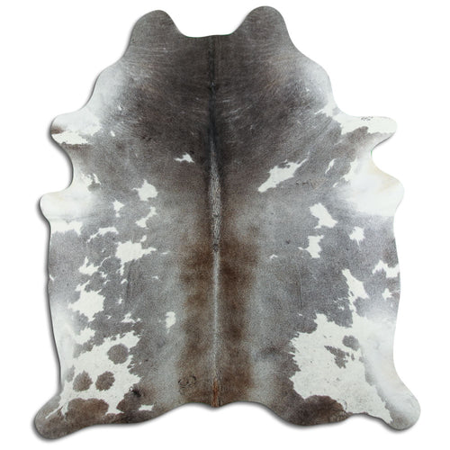 Tan Grey Cowhide Rug XXL