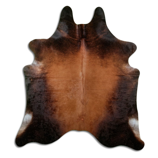 Brown Cowhide Rug XXL