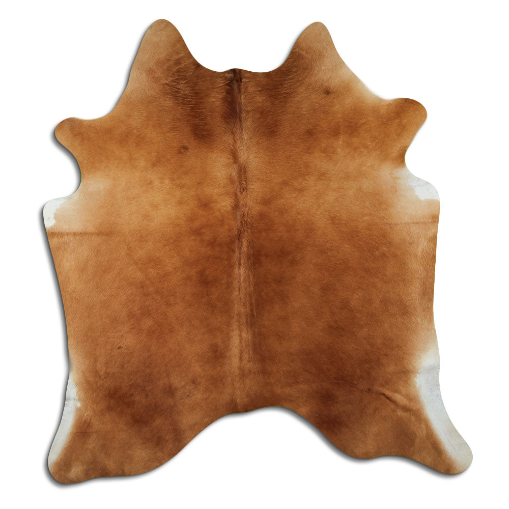 Brown Cowhide Rug L