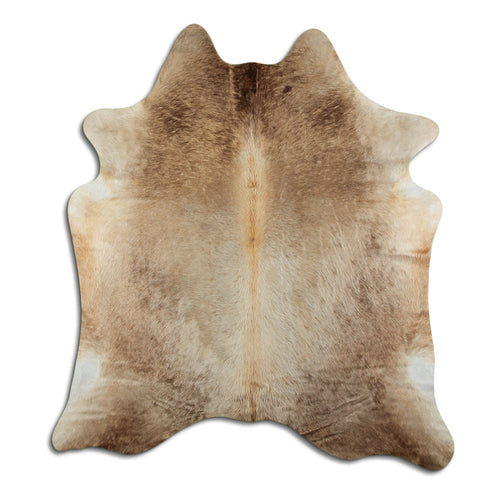 Champagne Cowhide Rug L