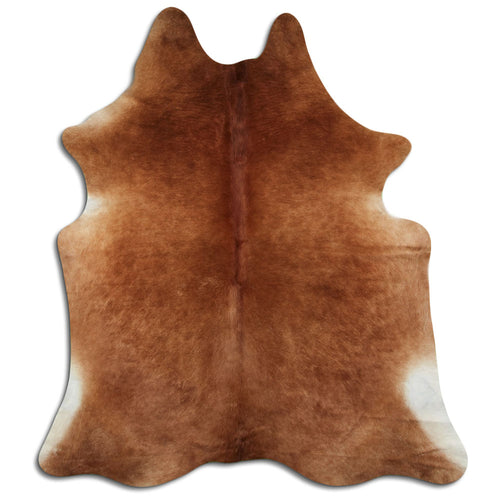 Brown Cowhide Rug XXL