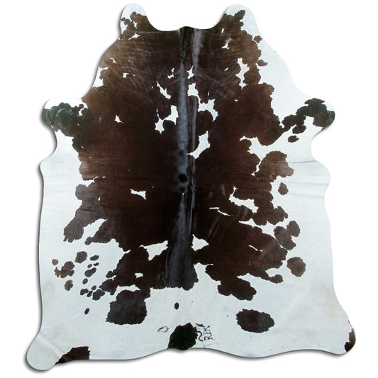 Black & White Cowhide Rug XL