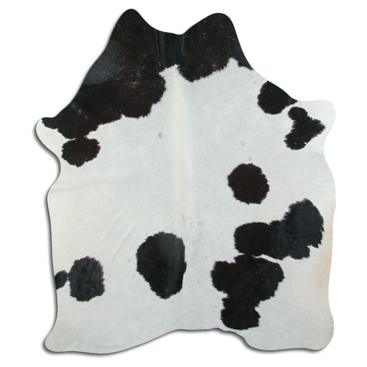 Black & White Cowhide Rug M
