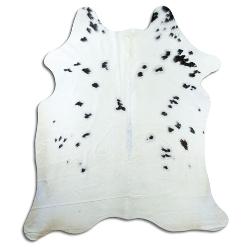 Black & White Cowhide Rug XL