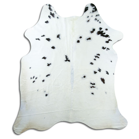 Black & White Cowhide Rug XL