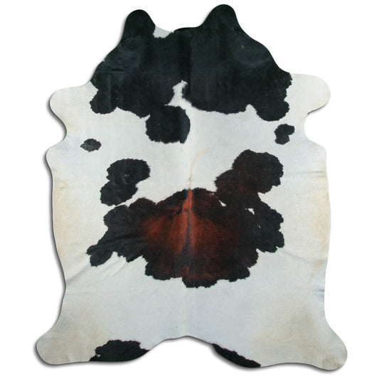 Tricolor Cowhide Rug XXL