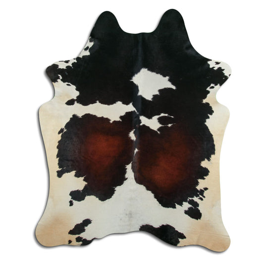 Tricolor Cowhide Rug XXL