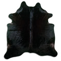 Black Cowhide Rug XL