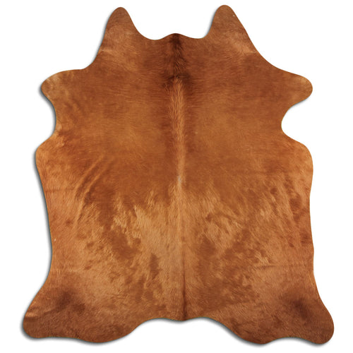 Brown Cowhide Rug L