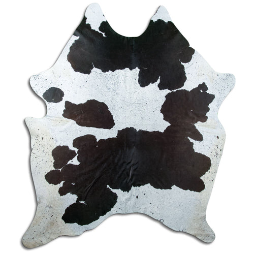 Black & White Cowhide Rug XXXL
