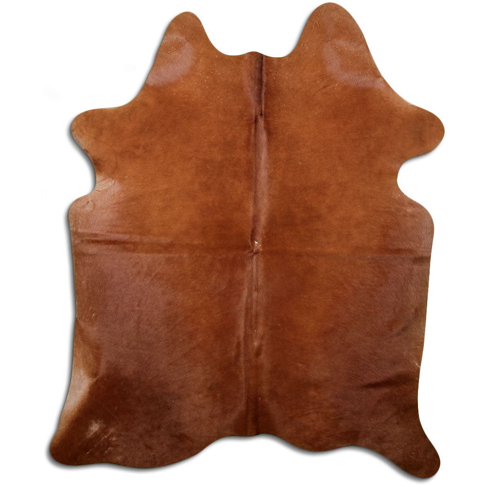 Brown Cowhide Rug M