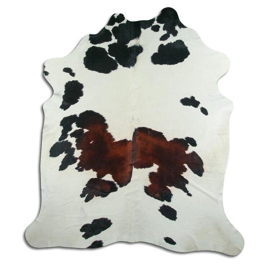 Tricolor Cowhide Rug XXL