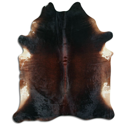 Brown Cowhide Rug XXL