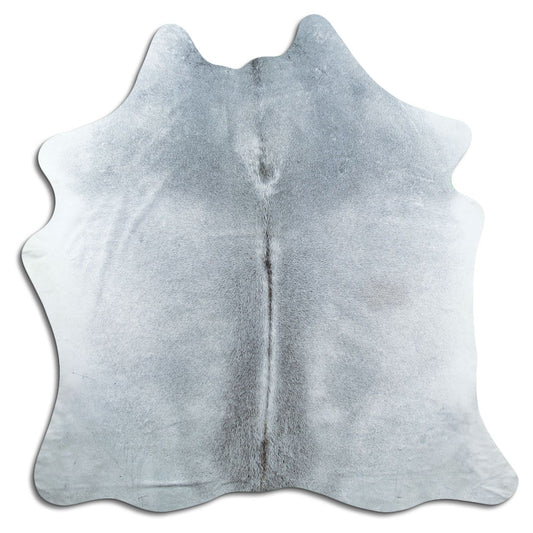 Grey Cowhide Rug L