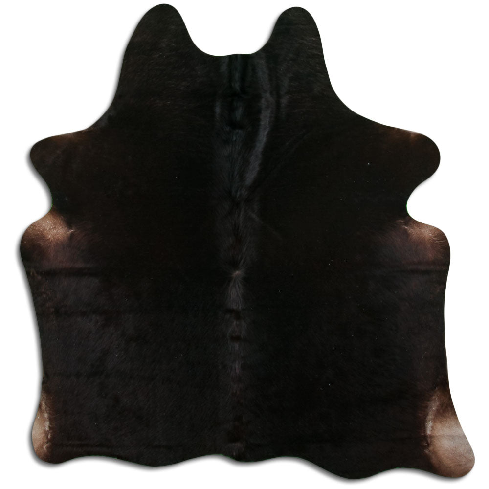 Brown Cowhide Rug M