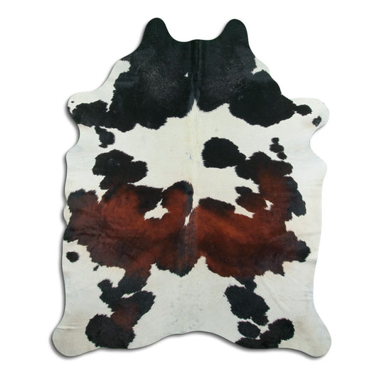 Tricolor Cowhide Rug XXL