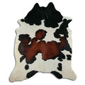 Tricolor Cowhide Rug XXL
