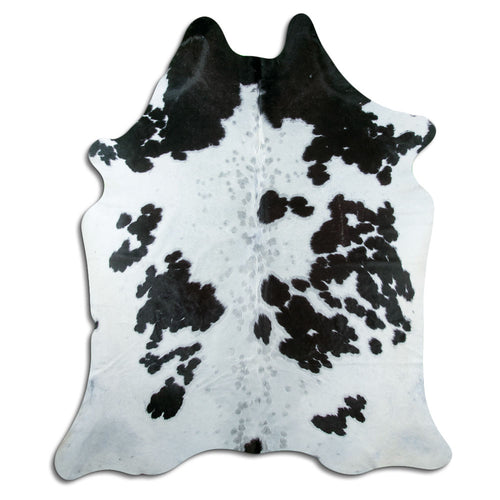 Black & White Cowhide Rug XXL