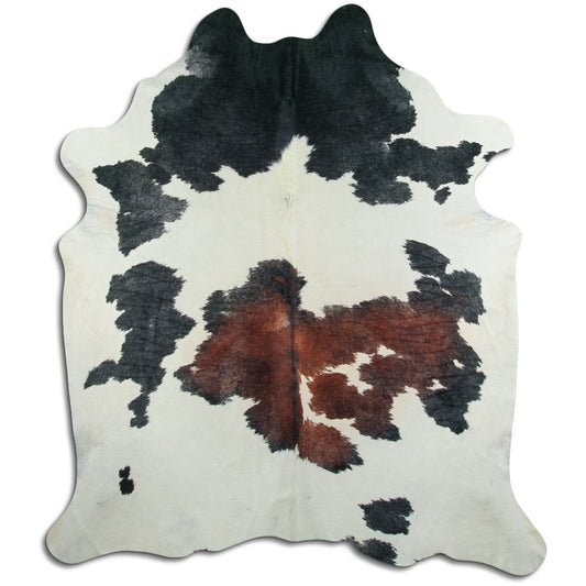 Tricolor Cowhide Rug XXL