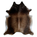 Brown Cowhide Rug L