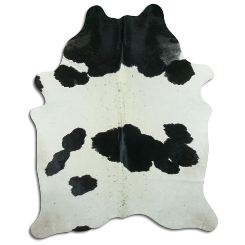 Black & White Cowhide Rug XXL