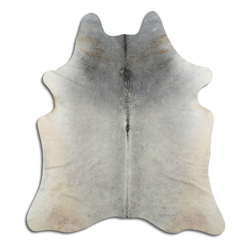 Grey Cowhide Rug L