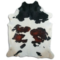 Tricolor Cowhide Rug XXXL