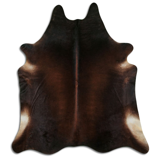 Brown Cowhide Rug XXL