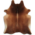 Brown Cowhide Rug XXL