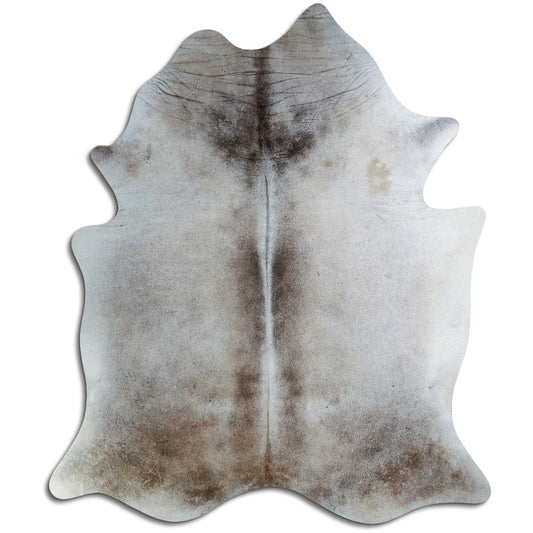Tan Grey Cowhide Rug XXL
