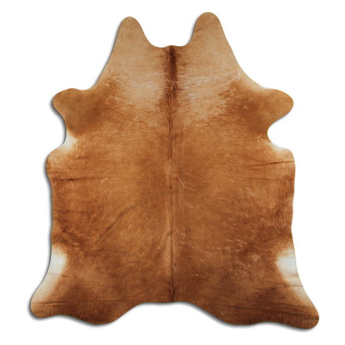 Brown Cowhide Rug XXL
