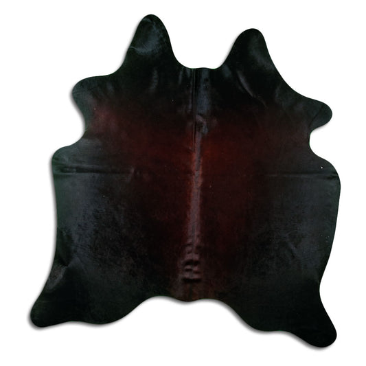 Brown Cowhide Rug L